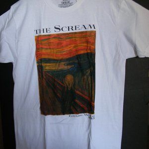The Scream-Edvard Munch-Philcos-Medium-White-TShir